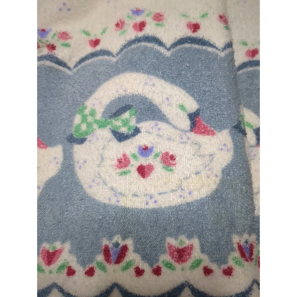 Vintage Cannon Country Geese Bath Towels Cottagecore Granny Core (2) 38